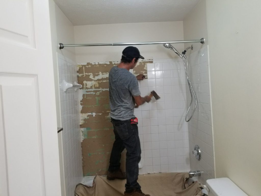 Good Time Handy Bathroom Retile Before